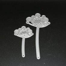 2pcs Metal Dandelion Cutting Dies Stencils for DIY Scrapbooking photo album Decorative Embossing DIY Paper Cards 2024 - buy cheap