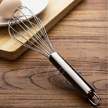 Hot Sale Stainless Steel Hand Whisk Egg Cream Mixer Stirrer Sauce Beater Best 2024 - buy cheap