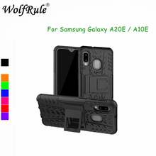 Cases For Samsung A20E Cover Dual Layer Armor Silicone Back Case For Samsung Galaxy A10E Holder Stand Shells Samsung A20E A10E 2024 - buy cheap