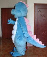 Fantasia de mascote de dinossauro dragão, traje de fantasia cosplay mascote para adultos presente para festa de aniversário, carnaval, halloween 2024 - compre barato