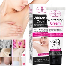 10PCS Aichun Beauty Whitening Cream Armpit Elbow Knee Legs Thigh Dark Body Lightening Intimate Private Parts Dark Skin Bleaching 2024 - buy cheap