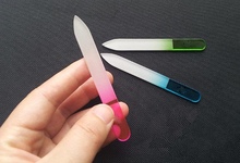 Высокое качество кристаллическое стекло пилка для ногтей буферные файлы для маникюра УФ-лак инструмент jk17 2024 - купить недорого
