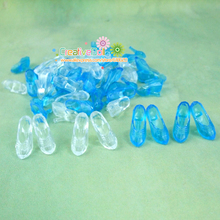 10 Pairs Imitation Fairy Tale Crystal Shoes For CINDERELLA Fashion Princess Doll Shoes Heels Sandals For Barbie Dolls 2024 - buy cheap