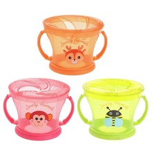 Baby Kids Snack Catcher Cup Safe Snacks Cup Non-Spill Snack Cup Tableware Baby Feeding Cup Bowl 2024 - buy cheap