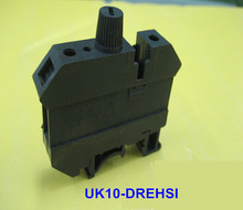 Conector, oferta Bloque de terminales de fusible, Tipo de carril DIN, conducción de cobre, UK10-DREHSI, 16 piezas, UK-10RD 2024 - compra barato