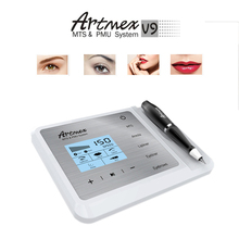 Máquina de tatuaje de maquillaje permanente Artmex V9, lápiz rotativo de labios y cejas, sistema PMU V9 MTS, Kits de maquillaje para cejas y labios/Motor rotativo 2024 - compra barato