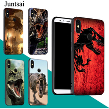 Чехол Juntsai с рисунком динозавра Юрского периода для Xiaomi Redmi Note 7 8 Pro 6 5 Plus 7A 6A 5A K20 4X Mi 9 SE 9T Pro A2 Lite A1 2024 - купить недорого