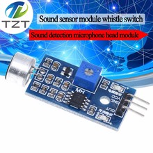 3pin Voice Sound Detection Sensor Module Intelligent Smart Robot Helicopter Airplane Boart Car for arduino Diy Kit 2024 - buy cheap