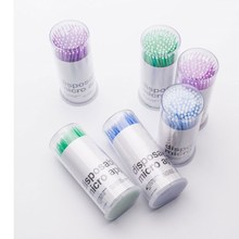 100PCS/Pack Disposable Makeup Brushes Swab Microbrushes Microfiber Eyelash Extension Durable Individual Applicators Mascara 2024 - buy cheap
