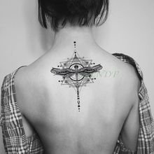 Waterproof Temporary Tattoo Sticker feather insect star arrow triangle fake tatto flash tatoo big for women men kid 2024 - buy cheap