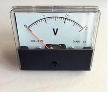 Voltímetro analógico dc 0-15v, indicador de medição de painel 2024 - compre barato