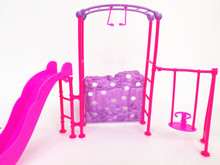 Кукольная мебель, игровая площадка 30 см, аксессуары для кукол Барби, игровой домик для девочек 2024 - купить недорого