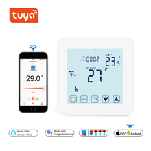 Termostato inteligente programable con WiFi, controlador de temperatura para calentador eléctrico de suelo, 16A, TUYA 2024 - compra barato