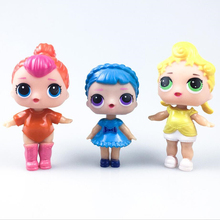Случайный 1 шт. 8 см LoL Куклы Мягкие распаковки высококачественные куклы LoL Детские boneca LoL Куклы фигурку игрушки для детский подарок на Рождество 2024 - купить недорого