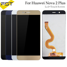 For Huawei Nova 2 Plus 2+ BAC-L21 BAC-L23 BAC-L01 LCD Display Touch Screen Digitizer Screen With Frame For Huawei P10 Selfie LCD 2024 - buy cheap