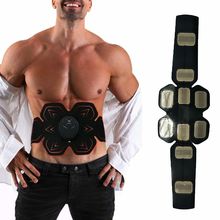 EMS Electric Vibration Abdominal Muscle Trainer Body Slimming Machine Fat Burning Fitness Massage Abdominal Loss Exercise Belt 2024 - buy cheap