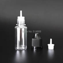 10ml PET Transparent Plastic Dropper Bottle With Childproof Cap and long fine tips 10ml Clear E liquid E juice Storage Bottles 2024 - buy cheap