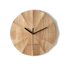 Wood Modern Design Wall Clocks Decorative Home Decor Nordic Silent Antique 3d Wall Clock Wooden Klok Living Room Decoration 6ZB3 2024 - buy cheap