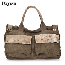 Big Capacity Handbag Business Travel Bag Man&Woman Shoulder Bags Multi-functional Men's Canvas Handbags 2024 - buy cheap