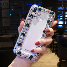 Crystal Rhinestone Case For LG Stylo 4 3 V40 V50 G8 Q60 K40 K50 ThinQ X power 3 Stone Case for LG ThinQ G8S Cases Phone Coque 2024 - buy cheap