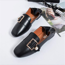 New Women Flats Shoes bowknot Square Toe Patent Leather Fashion High Quality Flat Moccasins Ladies For Office Boat Shoes 2024 - buy cheap