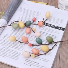 Galho criativo de plástico para decoração de árvore de ovos de páscoa com pintura de ovos 2024 - compre barato