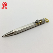 EDC Bolt Type Hexagonal Stainless Steel Tactical Pen Minimalist Design Emergency Survival Comfortable Writing Ballpoint Pen 2024 - buy cheap