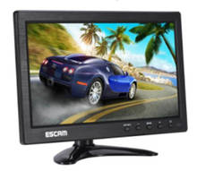 ESCAM Multi-language 10 Inch IPS LCD  CCTV Monitor VGA HDMI AV BNC USB Input 2024 - buy cheap