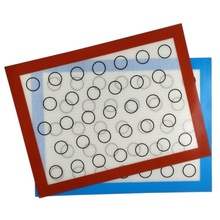 Антипригарный силиконовый коврик для выпечки макарон коврик для выпечки лист силиконовая посуда для выпечки кондитерских изделий инструменты для прокатки теста коврик 2024 - купить недорого