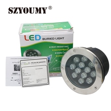 SZYOUMY 12W Underground Light AC85-265V DC12V LED Outdoor Garden Underground Landscape Buried Light Flood Lamp 20PCS 2024 - buy cheap