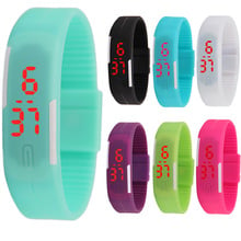 Thin LED Bracelet Kids  Watches  Fashionable Touch  Children's Generation Electronic Student Gift Wris Children Watch 2024 - buy cheap