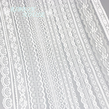 (5 yards/roll) white Lace fabric Webbing Decoration Lovely gift packing polyester Material 2024 - купить недорого