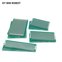 4 шт 2x8 3x7 4x6 5x7 см Односторонний медный Прототип PCB универсальная плата для Arduino 2024 - купить недорого