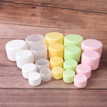 10/20/50/100g Mini Face Cream Container Cosmetic Travel Empty Jars Pots Makeup Cream Liquid Moisturizer Lip Balm Container 2024 - buy cheap