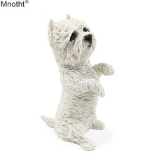 Mnotht 1/6 West Highland Terrier Animal Dog Standing Posture Simulation Model Scene Accessory for Action Figure Collection Gift 2024 - buy cheap