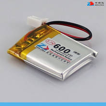 Shipping 3.7V 600mAh 453233 in lithium polymer battery 503233 Bluetooth MP3 sound card Rechargeable Li-ion Cell 2024 - buy cheap