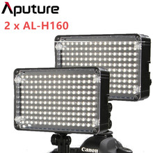 2 шт. Aputure Amaran al-h160 cri95 + Amaran 160 светодиодные видео на Камера свет al 160 al h160 2024 - купить недорого