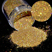 5g/Box Holographic Laser Golden Silver Black Glitter Powder Shining Sugar Glitter Dust Powder Manicure Nail Art Decoration 2024 - buy cheap