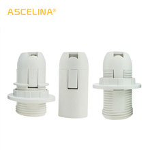 Ascelina-suporte para lâmpada e14, acessório de iluminação para mesa, lâmpada de mesa, 10 unidades