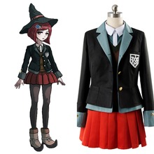 Danganronpa 3 Cospaly Costume Yumeno Himiko Outfit Dress Uniform Cosplay Costume Halloween Party For Girl 2024 - buy cheap