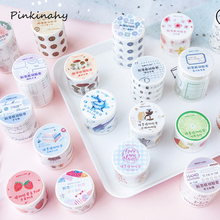 Cute Daily life Week junkJournal Washi Tape Set Kawaii Masking Tapes For Kids DIY Decorative Diary Scrapbooking Ablums JD075 2024 - buy cheap