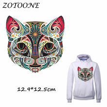 ZOTOONE Colorful Animal Iron on Patch Heat Transfer Patches for Clothing TShirt Beaded Applique Clothes DIY Accessory Decoration 2024 - buy cheap