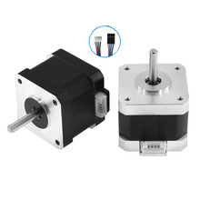 5pieces 3d printer motor 4 lead Nema17 Stepper Motor 42 motor Nema 17 motor 42BYGH 1.5A (17HS4401) motor for CNC XYZ 2024 - buy cheap