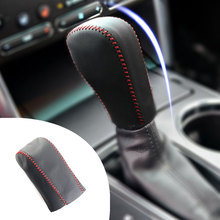 Car Gear Cover PU Leather For FORD Explorer 2015-2017 Gear Shift Knob Cover Shift Boot Car Interior Accessories 2024 - buy cheap