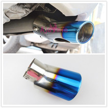 Car Styling #304 Stainless Steel Rear Tail Exhaust Muffler Tip End Pipe Silencer Blue 2011-2017 For Toyota Sienna Accessories 2024 - buy cheap