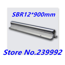 Frete grátis guia de trilho linear sbr12 900mm para peças cnc guia de trilho linear redondo sbr 2024 - compre barato