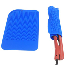 1pc Silicone Hair Iron Mat Heat Resistant Pouch for Curling Waver Straightener Flat Dryer Salon Styling Tools 2024 - buy cheap