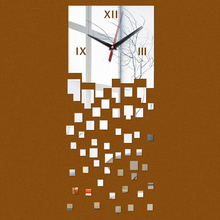Новые акриловые diy 3d настенные часы кварцевые часы reloj de современный дизайн наклейки большая декоративная Гостиная Европа 2024 - купить недорого