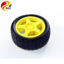 2Pcs TT Motor Wheel 65mm For 2wd Gear Motor Chassis Accessory Omni Wheel DIY RC Toy Remote Control Robot Model 2024 - buy cheap