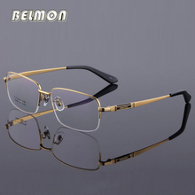 Montura de gafas de titanio puro para hombre, lentes transparentes para miopía óptica, ordenador, empollón, RS435 2024 - compra barato